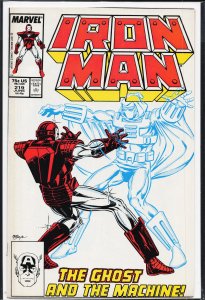 Iron Man #219 (1987) Iron Man [Key Issue]