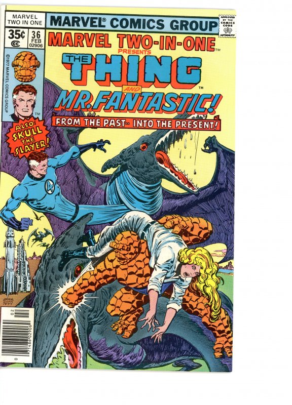 Marvel Two-In-One 36 VG/F   Mr. Fantastic!