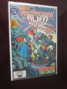 Armageddon Alien Agenda set:#1-4 all 4 different books 8.0 VF or better (1991)