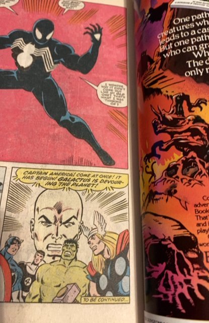 Marvel Super Heroes Secret Wars #8 signed by writer Jim shooter higher grade