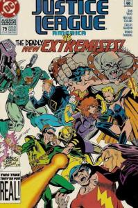 Justice League America #79 VF/NM; DC | save on shipping - details inside