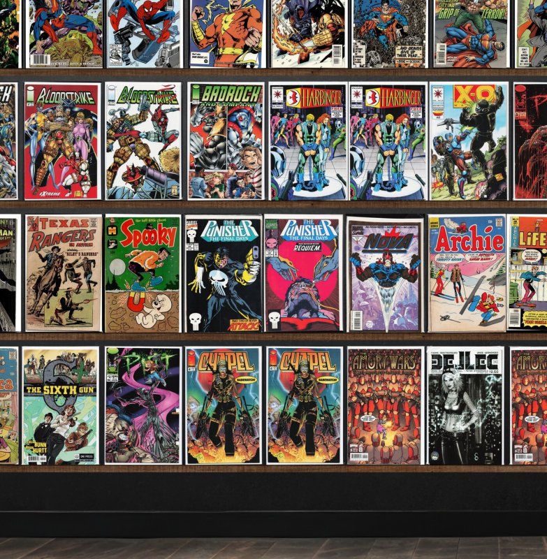 Huge Lot 150+ Comics with Conan The Barbarian, Action Comics & More!