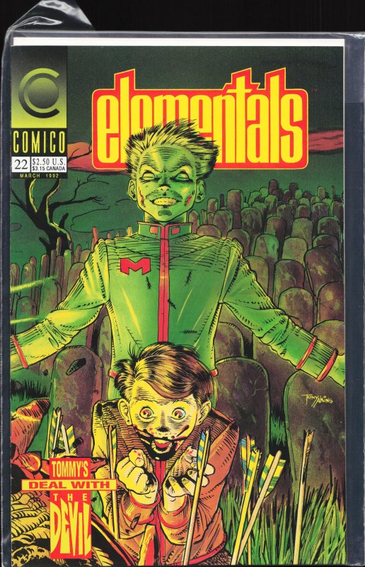 Elementals #22 (1992) Monolith