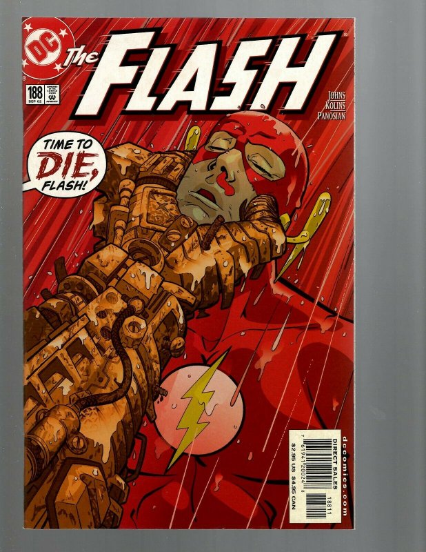 12 DC Comics The Flash #180 181 183 186 188 192 201 203 204 205 206 207 J439