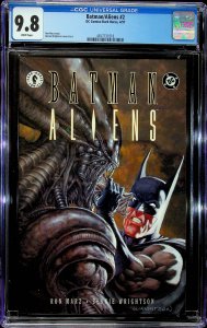 Batman / Aliens #2 (1997) - CGC 9.8 - Cert#4657731018