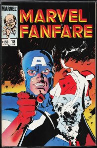Marvel Fanfare #18 (1985) Captain America