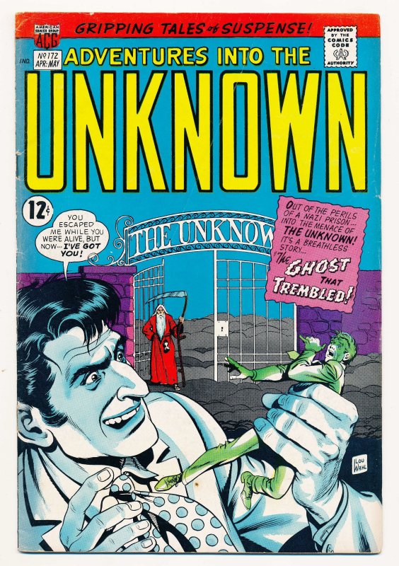 Adventures into the Unknown (1948 ACG) #172 VF-