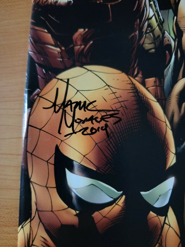 The New Avengers #8 Signed Mark Morales ~ NEAR MINT NM ~ 2005 Marvel Comics