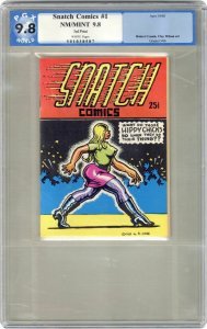 Snatch Comics #1 3rd printing PGX 9.8 Apex Novelties 1968 R Crumb S Clay Wilson