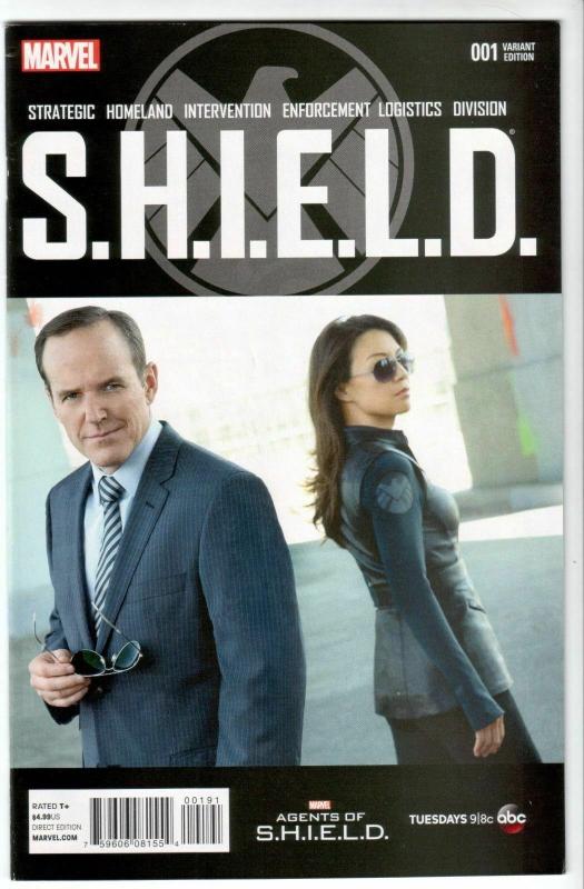 SHIELD #1 1:15 Photo Variant (Marvel, 2015) VF/NM