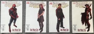 Spider-Man LOT #1-4 - One More Day. Marko Djurdjevic Cover Art (8.5/9.0) 2007