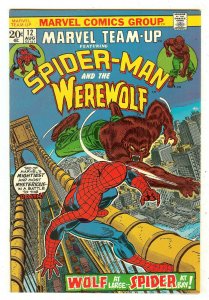 Marvel Team-Up 12   Spiderman & Werewolf