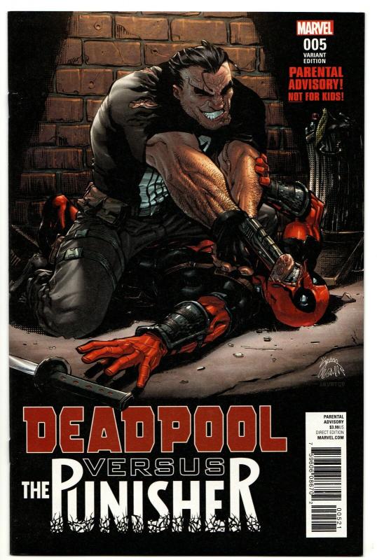 Deadpool vs Punisher #5 Stegman Variant (Marvel, 2017) NM