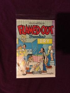 Flamed-Out Funnies #1 (1976, Rip Off Press) 2nd Print! Willy Murphy! fine-