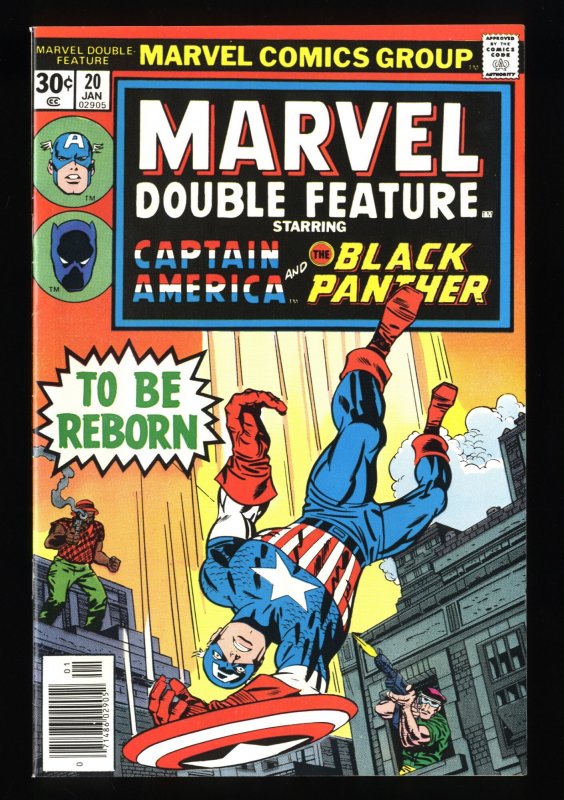 Marvel Double Feature #20 VF- 7.5