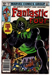 Fantastic Four #247 (1982) 7.0 Newsstand