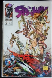 Spawn #9 (1993) Key Issue.  First Appearance of Angela