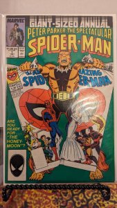 1987 MARVEL COMICS GROUP PETER PARKER THE SPECTACULAR SPIDER-MAN ANNUAL ISSUE 7