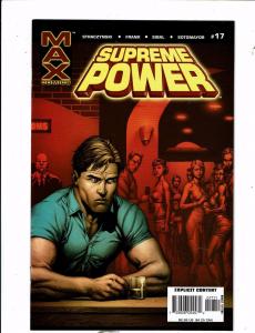 Lot of 6 Supreme Power Marvel/Max Comic Books #13 14 15 16 17 18 AK2