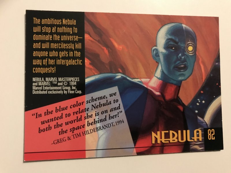 Nebula #82 card : 1994 Marvel Masterpieces, NM; Hilderbrandt art