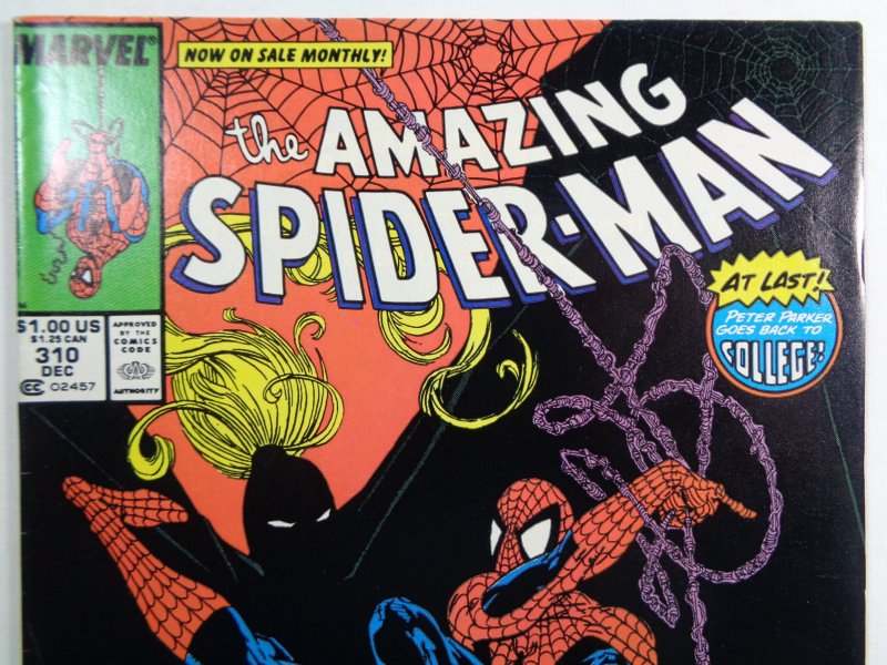 The Amazing Spider-Man #310 Newsstand VF McFarlane (1988)