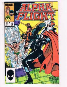 Alpha Flight #16 VF Marvel Comics Comic Book Nov 1984 DE24