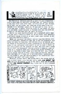 LOW BUDGET FUNNIES #1 - 5.5, WP - Digest-size comix - 1st printing