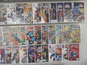 Huge Lot 140+ Comics W/ Captain America,  Spider-Man+MORE! Avg VF Condition!