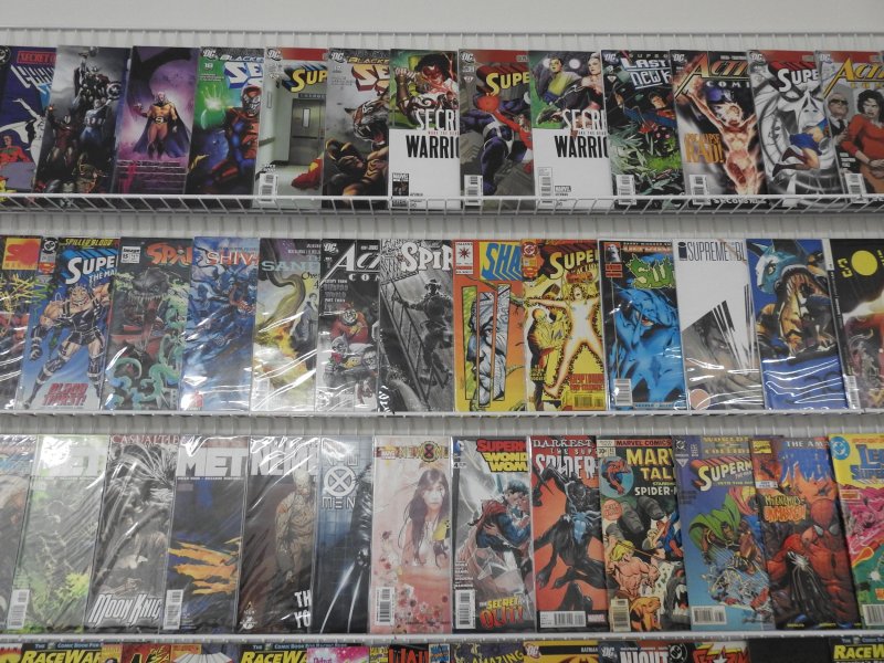 Huge Lot 160+ Comics W/ Spider-Man, Superman, Spawn, +More! Avg VG Condition