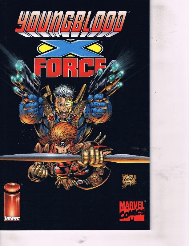 2 X-Force Youngblood # 1 & Youngblood X-Force # 1 Marvel Image Comic Books TW26