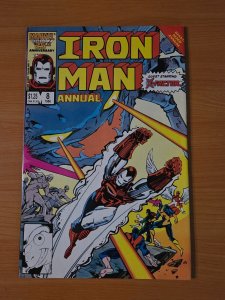 Iron Man Annual #8 Direct Market Edition ~ NEAR MINT NM ~ 1986 Marvel Comics