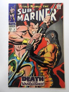 Sub-Mariner #6 (1968) FN Condition!