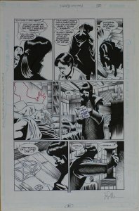 KELLEY JONES / JASON MOORE original art, SLEEPY HOLLOW pg 50, 11x17, 2000