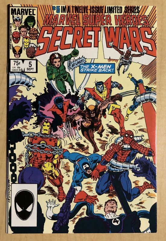 Marvel Super Heroes Secret Wars #5 F 6.0 FREE COMBINED SHIPPING