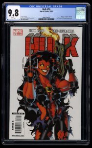 Hulk #16 CGC NM/M 9.8 White Pages 1st Red She-Hulk!