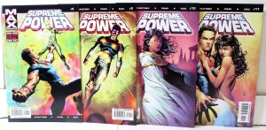 Supreme Power Lot of 4 #8, 9, 10, 11 2003 Max MAX Hyperion Dr. Spectrum Comics