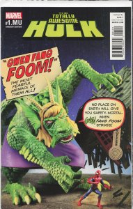 The Totally Awesome Hulk #1 MU Variant Cover (2016) Hulk [Key Issue]
