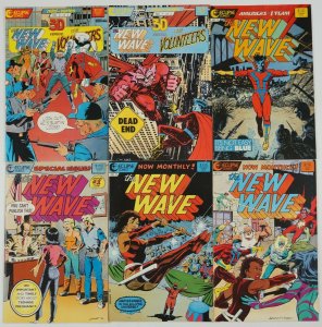 New Wave #1-13 VF/NM complete series + error variant + volunteers #1-2 w/glasses