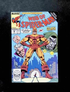 Web of Spider-Man #60  Marvel Comics 1990 VF+