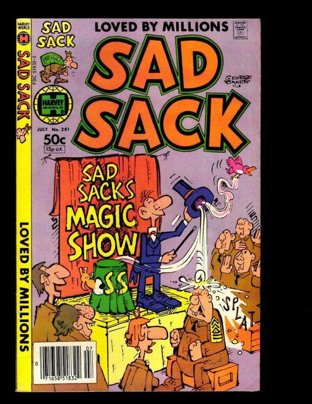 9 Comics Scooby 92 106 Sad Sack 154 270 281 286 Devil 95 Beetle 129 Honey+ EK13