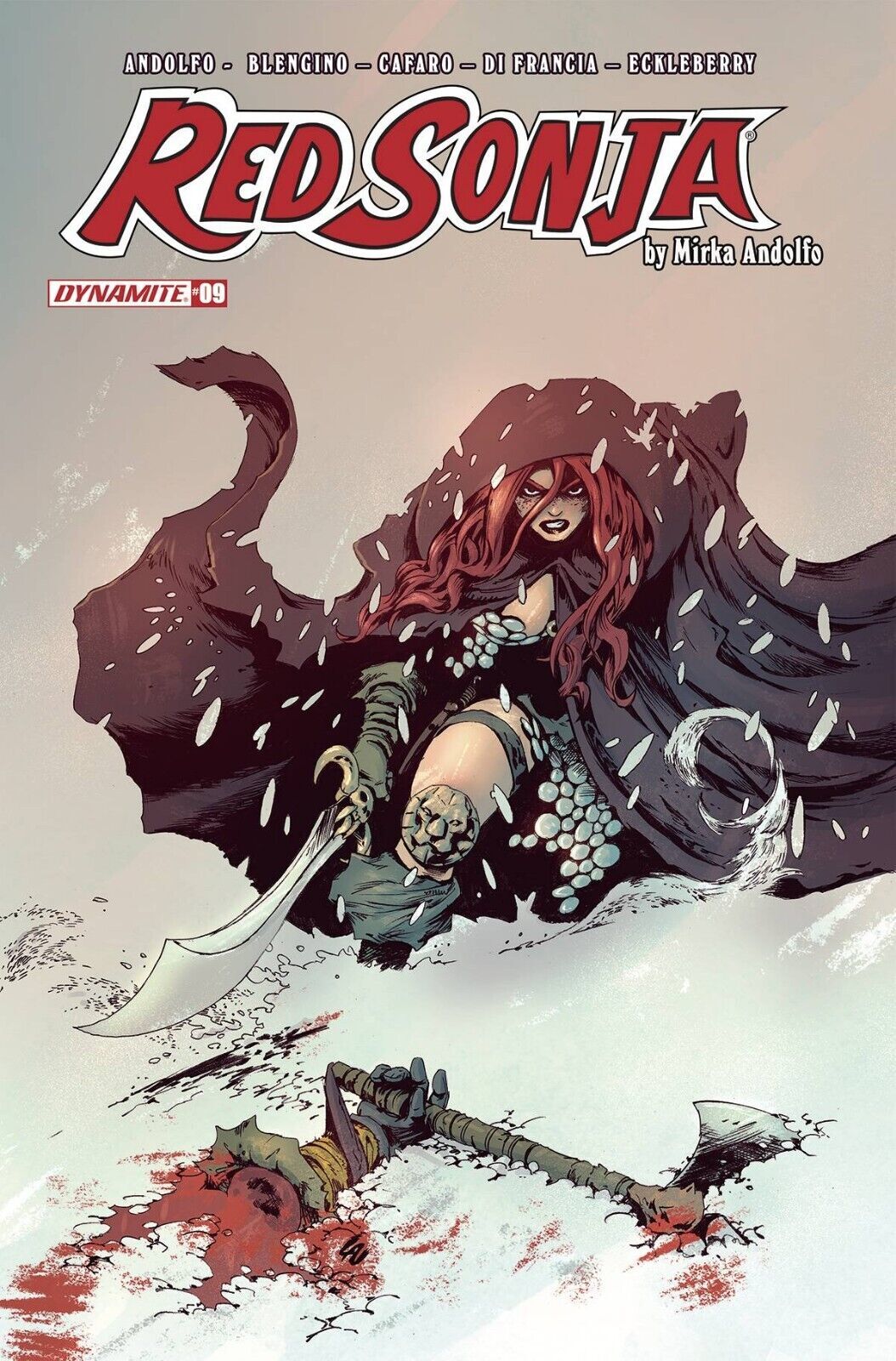 RED Sonja (2021) 9 CVR D LAU Dynamite 2022 Eb53 Comic Books Modern