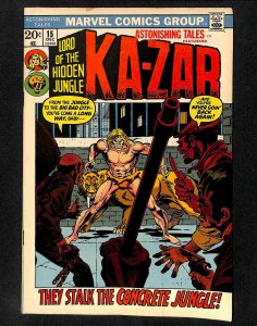 Astonishing Tales #15 Ka-Zar