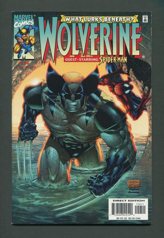 Wolverine #156 /   9.4 NM - 9.6 NM+ (1988 1st Series)