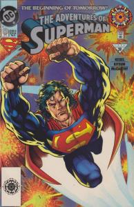 Adventures of Superman #0A VF/NM ; DC | Zero Hour Logo Variant