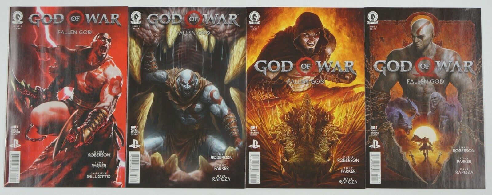 JAN210238 - GOD OF WAR FALLEN GOD #1 (OF 4) (RES) - Previews World
