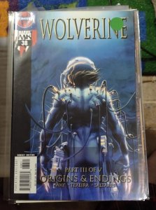 WOLVERINE # 38  2006  MARVEL HOUSE OF M DECIMATION  ORIGINS & ENDINGS PT 3