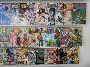 Huge Lot of 180+ Comics W/ Wonder Woman, Wolverine, Superman Avg. VF- Condition!