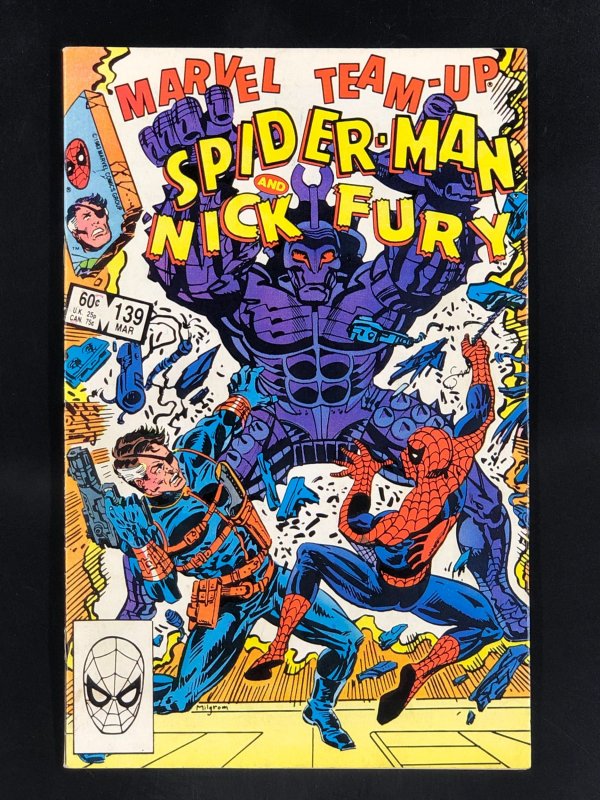 Marvel Team-Up #139 (1984) Spidey and Nick Fury