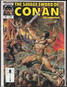 The Savage Sword of Conan #151 (1988) Conan