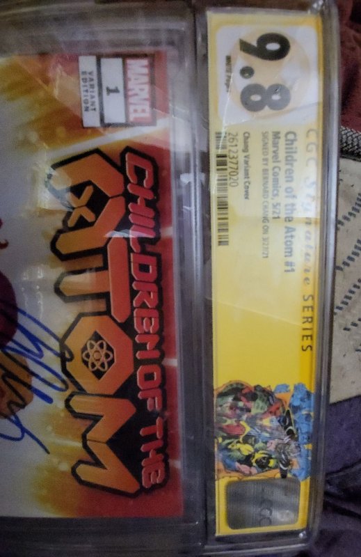 Children of the Atom #1 Chang Cover (2021)